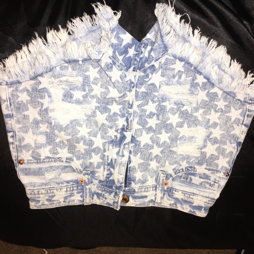 high waisted shorts size 00